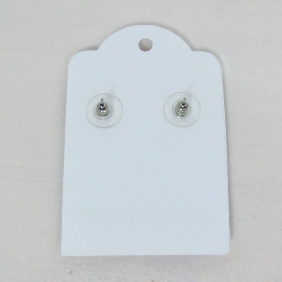 New Unique Hand Painted Lady's Face Stud Earrings - Picture 2 of 6